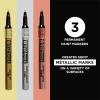 image:imageSAKURA 42392 7Piece Fine Pentouch Paint Marker 10mm Yellow Red Purple Green Blue White and Black1 Count Pack of 3