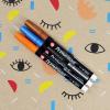 image:imageSAKURA Permapaque Fine Point Markers Bright 7 PK 58319Metallic