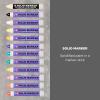 image:imageSAKURA Solid Paint Markers  11 Permanent amp 1 GlowintheDark Paint Marker Pens  For Window Wood amp Glass  Assorted Colors  12 Pack