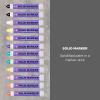 image:imageSAKURA Solid Paint Markers  12 Assorted Permanent Marker Paint Pens  2 Black 7 Assorted Colors amp 3 Fluorescent Pens  For Window Wood amp Glass  12 Pack