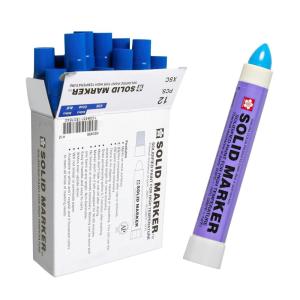image:imageSakura Solid Paint Markers  Permanent Marker Paint Pens  Window Wood amp Glass Marker  White Paint  12 PackBlue