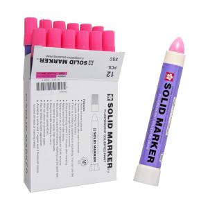 image:imageSakura Solid Paint Markers  Permanent Marker Paint Pens  Window Wood amp Glass Marker  White Paint  12 PackPink
