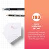image:imageSAKURA 50113 Zentangle 11 Pc Set wZendala Round WhiteTiles 458 in Diameter white1 Count Pack of 193