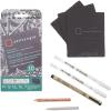 image:imageSAKURA 50113 Zentangle 11 Pc Set wZendala Round WhiteTiles 458 in Diameter white10Piece Set  35