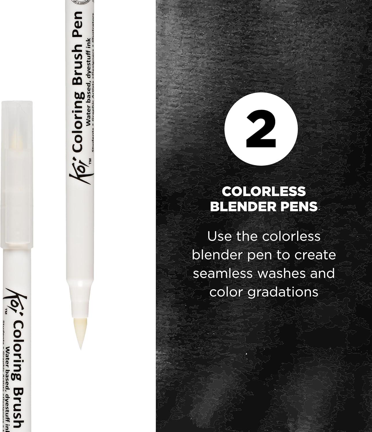image:imageSAKURA XBRBlend 2Piece Blister Card Koi Colorless Blender SetBlender 2pk