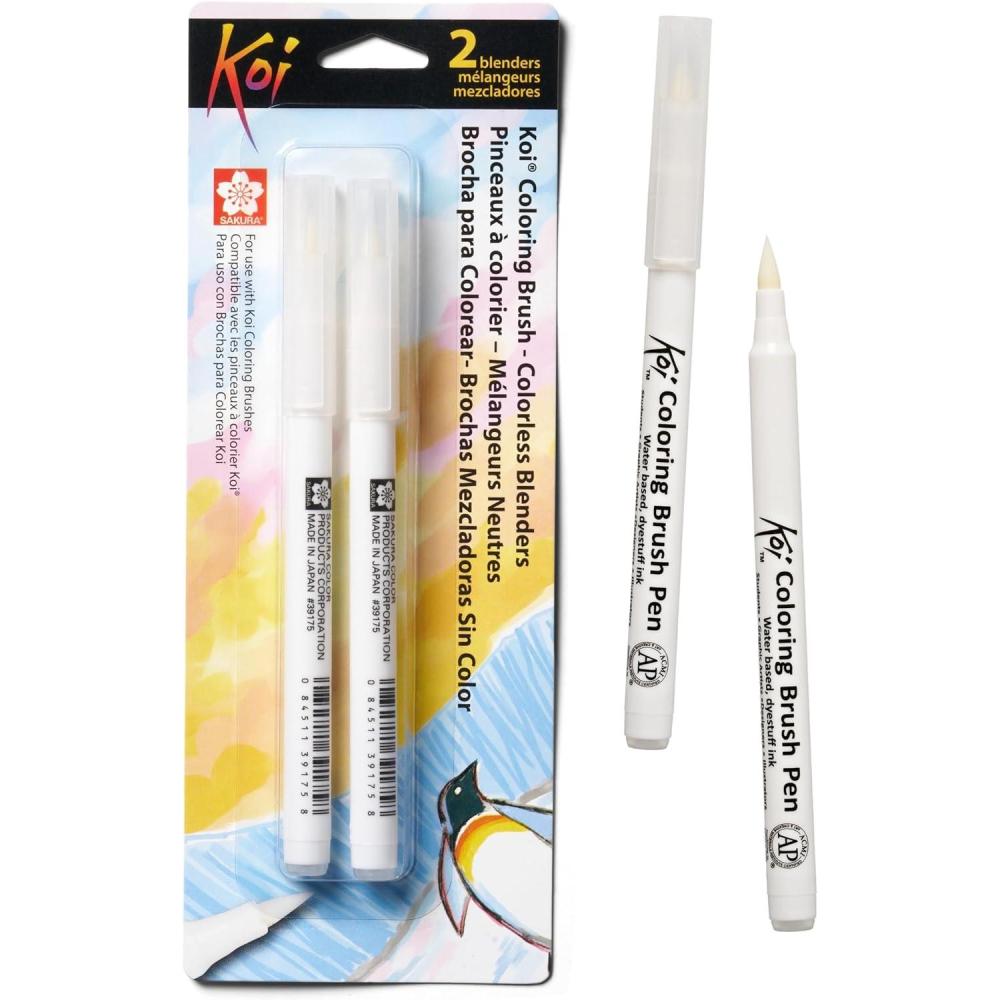 image:imageSAKURA XBRBlend 2Piece Blister Card Koi Colorless Blender SetBlender 2pk