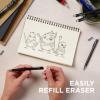 image:imageSAKURA 5 Refill Erasers with 2 Eraser Holders for XS Series Pencils 502491 Count Pack of 1