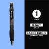 image:imageSAKURA 50280 SumoGrip 09mm Pencil with Eraser ClearClear Gray