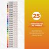 image:imageSAKURA CrayPas Junior Artist Assorted Color Oil Pastels Set of 25 XEP2525 Count Pack of 1