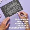 image:imageSAKURA Gelly Roll Classic Gel Pens Opaque White Ink Asst Tips 050810 6 PK 574611 Count Pack of 6
