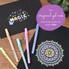 image:imageSAKURA Gelly Roll Moonlight 10 Pastel amp Opaque Gel Pens  Bold Point Ink Pen for Journaling Art Calligraphy or Drawing  Assorted Pastel Ink  Bold Line  10 PackGreen orange pink yellow