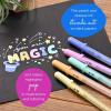 image:imageSAKURA Gelly Roll Moonlight 10 Pastel amp Opaque Gel Pens  Bold Point Ink Pen for Journaling Art Calligraphy or Drawing  Assorted Pastel Ink  Bold Line  10 PackGreen orange pink yellow