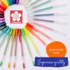 image:imageSAKURA Gelly Roll Moonlight 10 Pastel amp Opaque Gel Pens  Bold Point Ink Pen for Journaling Art Calligraphy or Drawing  Assorted Pastel Ink  Bold Line  10 PackGreen orange pink yellow