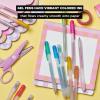 image:imageSAKURA Gelly Roll Retractable Gel Pens Colored  Metallic Gel Pens  08 Medium Point Ink Pen for Journaling Art Calligraphy or Drawing  Assorted Colored Ink  10 Pens1 Count Pack of 12