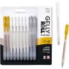 image:imageSAKURA Gelly Roll Retractable Gel Pens Colored  Metallic Gel Pens  08 Medium Point Ink Pen for Journaling Art Calligraphy or Drawing  Assorted Colored Ink  10 Pens1 Count Pack of 10