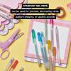 image:imageSAKURA Gelly Roll Retractable Gel Pens Colored  Metallic Gel Pens  08 Medium Point Ink Pen for Journaling Art Calligraphy or Drawing  Assorted Colored Ink  10 Pens1 Count Pack of 10