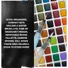image:imageSAKURA Koi Pocket Field Sketch Kit  Watercolor Sets for Painting On the Go  24 Colors  Iridescent Medium 5 mL Tube  1 Water Brush  1 Sponge  1 Palette