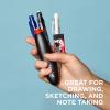 image:imageSAKURA SumoGrip Pencil with Comfort Grip  07 mm Ergonomic Mechanical Pencil  Clear Gray  3 PackGrey