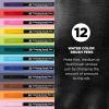 image:imageSAKURA XBR12SA 12Piece Koi Assorted Coloring Brush Pen Set12 Color Set