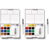 image:imageSAKURA XNCW24N 24 Assorted Watercolors Field Sketch Set with BrushMulticolor