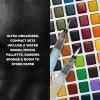 image:imageSAKURA XNCW24N 24 Assorted Watercolors Field Sketch Set with BrushMulticolor
