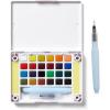 image:imageSAKURA XNCW24N 24 Assorted Watercolors Field Sketch Set with BrushMulticolor