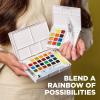 image:imageSAKURA XNCW24N 24 Assorted Watercolors Field Sketch Set with BrushMulticolor