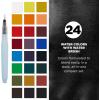 image:imageSAKURA XNCW24N 24 Assorted Watercolors Field Sketch Set with BrushMulticolor