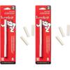 image:imageSAKURA 50250 SumoGrip Mechanical Pencil Eraser Refill 3  Pack  White1 Count Pack of 6