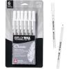 image:imageSAKURA Gelly Roll Classic Gel Pens Opaque White Ink Asst Tips 050810 6 PK 574611 Count Pack of 6