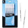 image:imageSAKURA Gelly Roll Classic Gel Pens Opaque White Ink Asst Tips 050810 6 PK 574616 Count Pack of 1