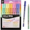 image:imageSAKURA Gelly Roll Moonlight 10 Pastel amp Opaque Gel Pens  Bold Point Ink Pen for Journaling Art Calligraphy or Drawing  Assorted Pastel Ink  Bold Line  10 PackGreen orange pink yellow