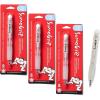 image:imageSAKURA SumoGrip Pencil with Comfort Grip  07 mm Ergonomic Mechanical Pencil  Clear Gray  3 PackClear