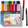 image:imageSAKURA XBR12SA 12Piece Koi Assorted Coloring Brush Pen Set24 Color Set