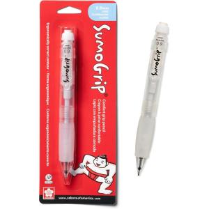 image:imageSAKURA 50280 SumoGrip 09mm Pencil with Eraser ClearClear