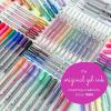 image:imageSAKURA Gelly Roll Gel Pens  Gift Set  Assorted Colored Ink with Special Effects  74 Pack amp 3D Souffl Pen  Opaque White and Pastel Ink Colors  10 Pack