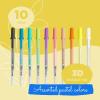 image:imageSAKURA Gelly Roll Gel Pens  Gift Set  Assorted Colored Ink with Special Effects  74 Pack amp 3D Souffl Pen  Opaque White and Pastel Ink Colors  10 Pack