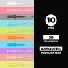 image:imageSAKURA Souffle Pastel Color 3Dimensional Opaque Ink Pens 10 Pen Set 58350Souffle