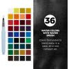 image:imageSAKURA XNCW36N Koi Watercolor Field 36 Color Sketch Set