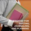 image:imageSakura Notebook Ruled A4  JapaneseInspired Lined Notebook for Effortless Writing  140 GSM Paper  Hardcover  Builtin Pen Holder  Expandable Inner Pocket  FlatLay  83 x 117  MulberryDeep Indigo