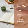 image:imageSakura Notebook Ruled A5  JapaneseInspired Lined Notebook for Effortless Writing  140 GSM Paper  Hardcover  Builtin Pen Holder  Expandable Inner Pocket  FlatLay  51 x 83  MulberryBlack