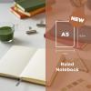 image:imageSakura Notebook Ruled A5  JapaneseInspired Lined Notebook for Effortless Writing  140 GSM Paper  Hardcover  Builtin Pen Holder  Expandable Inner Pocket  FlatLay  51 x 83  MulberryAmber