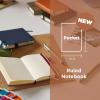 image:imageSakura Notebook Ruled Pocket  JapaneseInspired Lined Notebook for Effortless Writing  140 GSM Paper  Builtin Pen Holder  35 x 55  Pine Needle Deep Indigo amp Mulberry  3 CountPine Needle  Deep Indigo  Mulberry