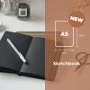 image:imageSakura Sketchbook A5  Drawing Sketchbook for Visual Journaling Effortless Sketching amp Personal Use  140 GSM Paper  Hardcover Hardcover  160 Pages  51 x 83  Black  Cream PaperBlack Paper