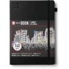 image:imageSakura Sketchbook A4  Drawing Sketchbook for Visual Journaling Effortless Sketching amp Personal Use  140 GSM Paper  Hardcover Hardcover  160 Pages  83 x 117  Black  Black PaperBlack Paper