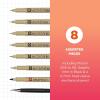 image:imageSAKURA 50203 8Piece Pigma Manga Comic Pro Drawing Kit8 Pen Pack