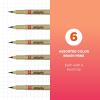 image:imageSAKURA Archival Brush Pens 6 Set Colors may varyBlack  Blue