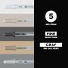 image:imageSAKURA Gelly Roll Moonlight 25 Pack 06 Fine point Bright Opaque Ink Gel Pens Creamy Smooth Ink Writes on Dark PaperGray