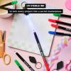 image:imageSAKURA Gelly Roll UV Pen  UV Gel Invisible Ink  With Keychain Flashlight  For Art or Drawing  Red Green amp Blue  9 Pens 3 Lights