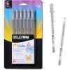 image:imageSAKURA Gelly Roll Metallic Gel Pens  Pens For Scrapbook Journals or Drawing  Art Gifts Holiday Gifts amp DIY Projects  Colored Metallic Ink  Medium Line  10 PackMetallic Silver